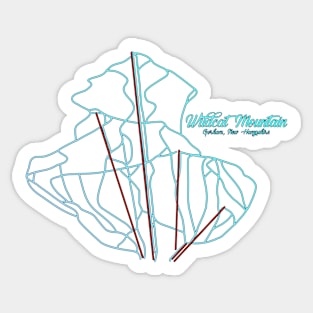 Wildcat Trail Map Sticker